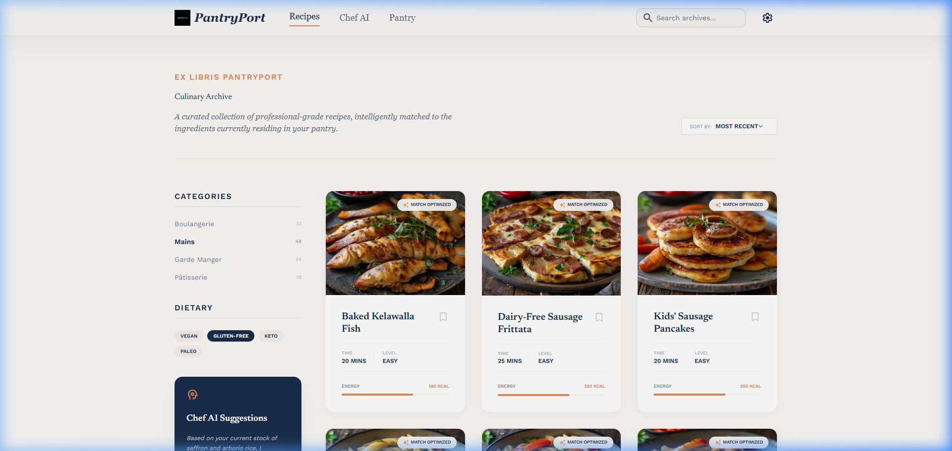 Chef Mate AI - Smart Culinary Copilot - 2