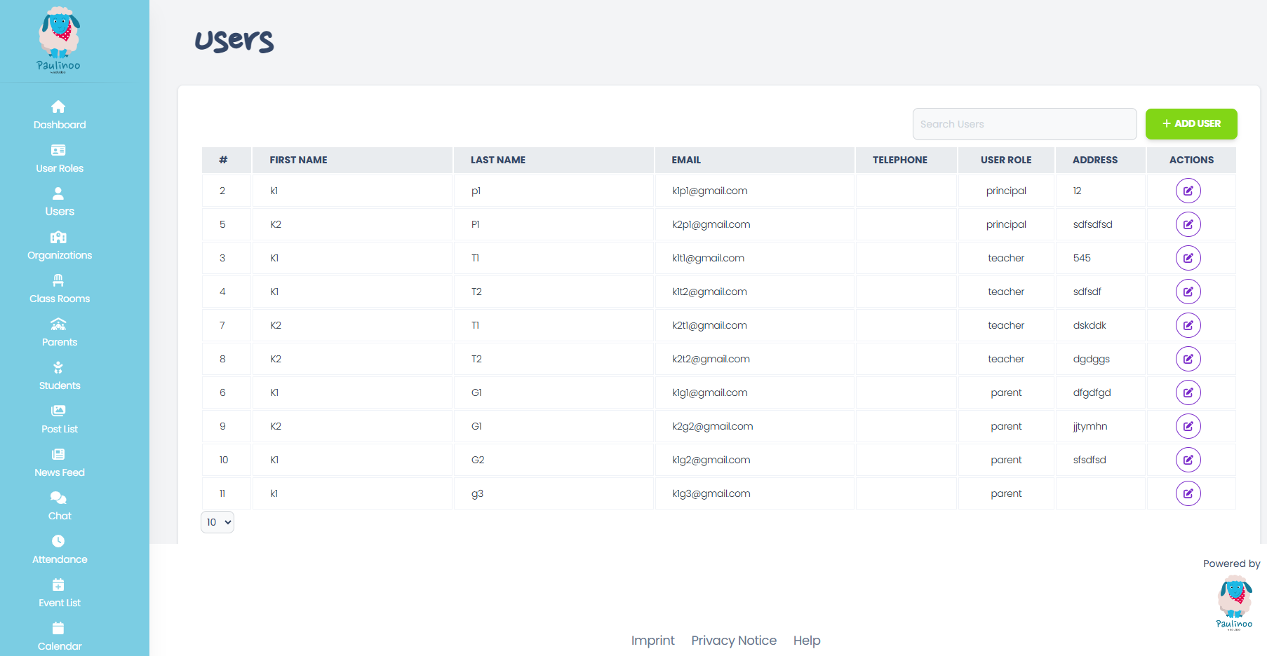 Kindergarten Management System - 3