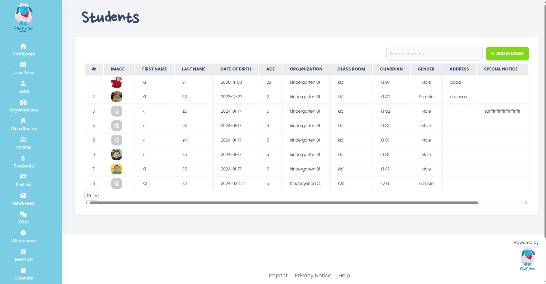 Kindergarten Management System - 5
