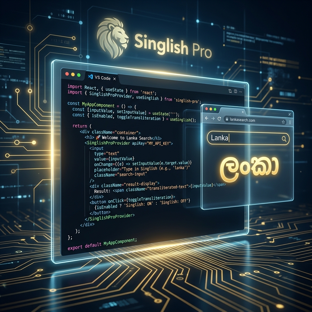 Singlish Pro - Professional Transliteration Engine - 4